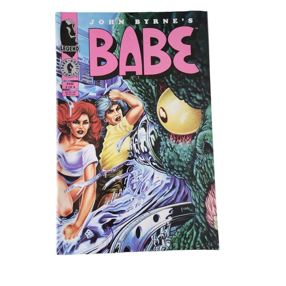 Dark Horse Babe #2 1994 Comic Book Collector Bagged Boarded